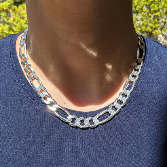 Sterling silver necklace chain Unisex